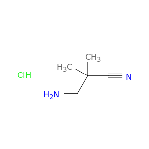 3-Amino-2,2-dimethylpropanenitrile Hydrochloride
