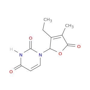 1-(3-ETHYL-4-METHYL-5-OXO-2,5-DIHYDROFURAN-2-YL)PYRIMIDINE-2,4(1H,3H)-DIONE