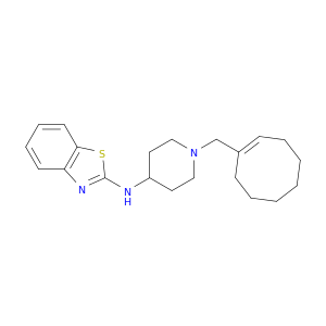 2-Benzothiazolamine, N-[1-(1-cycloocten-1-ylmethyl)-4-piperidinyl]-