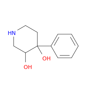 3,4-Piperidinediol, 4-phenyl-