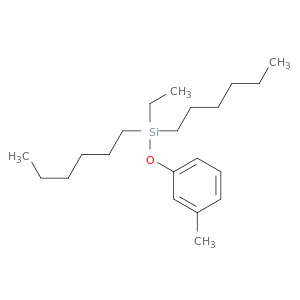Silane, ethyldihexyl(3-methylphenoxy)-