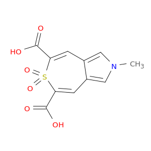 2H-Thiepino[4,5-c]pyrrole-5,7-dicarboxylic acid, 2-methyl-, 6,6-dioxide