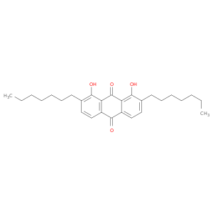 9,10-Anthracenedione, 2,7-diheptyl-1,8-dihydroxy-