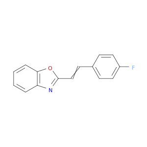 Benzoxazole, 2-[2-(4-fluorophenyl)ethenyl]-
