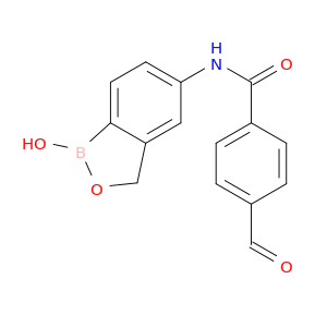 Benzamide, N-(1,3-dihydro-1-hydroxy-2,1-benzoxaborol-5-yl)-4-formyl-
