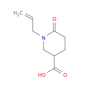 6-氧代-1-(2-丙烯-1-基)-3-哌啶羧酸