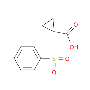 1-(Phenylsulfonyl)cyclopropanecarboxylic acid