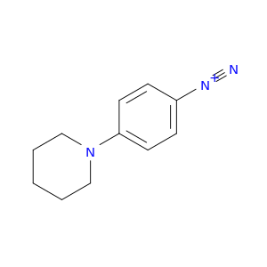 Benzenediazonium, 4-(1-piperidinyl)-