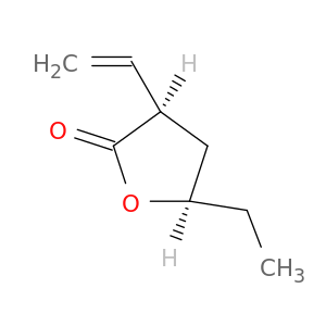 2(3H)-Furanone, 3-ethenyl-5-ethyldihydro-, cis-