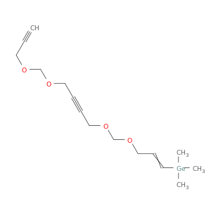 6,8,13,15-Tetraoxa-2-germaoctadec-3-ene-10,17-diyne, 2,2-dimethyl-