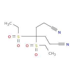 4,4-bis(ethylsulfonyl)heptanedinitrile