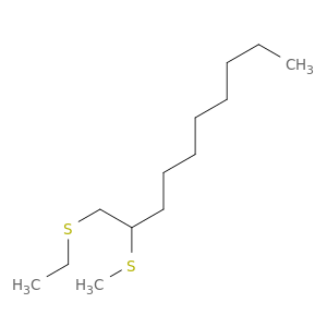 Decane, 1-(ethylthio)-2-(methylthio)-