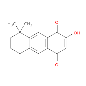 1,4-Anthracenedione, 5,6,7,8-tetrahydro-2-hydroxy-8,8-dimethyl-