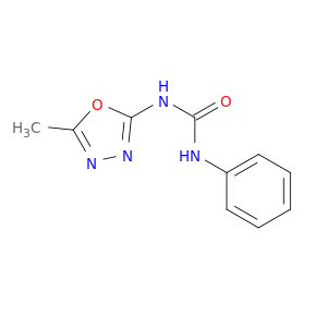 Urea, N-(5-methyl-1,3,4-oxadiazol-2-yl)-N'-phenyl-