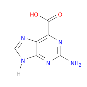 9H-Purine-6-carboxylicacid, 2-amino-