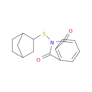 1H-Isoindole-1,3(2H)-dione, 2-(bicyclo[2.2.1]hept-2-ylthio)-