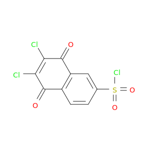 2-Naphthalenesulfonyl chloride, 6,7-dichloro-5,8-dihydro-5,8-dioxo-