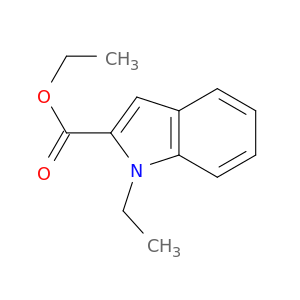 1H-Indole-2-carboxylic acid, 1-ethyl-, ethyl ester