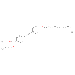 Benzoic acid, 4-[[4-(decyloxy)phenyl]ethynyl]-, 2-methylbutyl ester