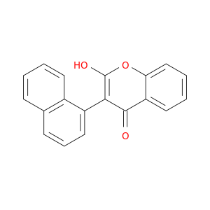 2-HYDROXY-3-NAPHTHALEN-1-YL-CHROMEN-4-ONE