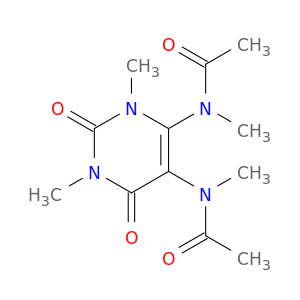 URACIL, 1,3-DIMETHYL-5,6-BIS(N-METHYLACETAMIDO)-