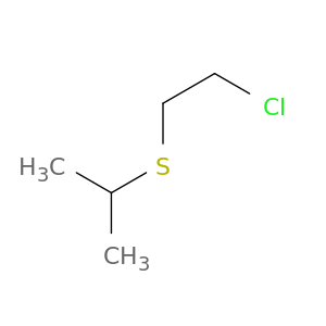 2-(2-氯乙基硫代)丙烷