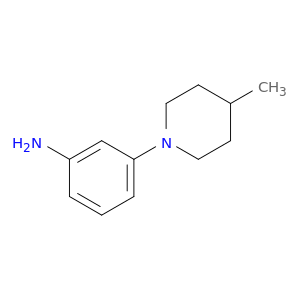 3-(4-methylpiperidin-1-yl)aniline