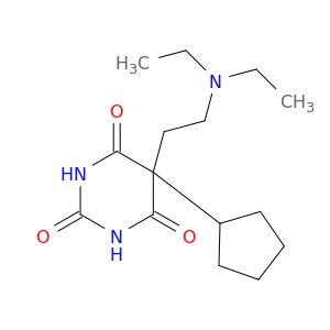 5-cyclopentyl-5-[2-(diethylamino)ethyl]pyrimidine-2,4,6(1h,3h,5h)-trione