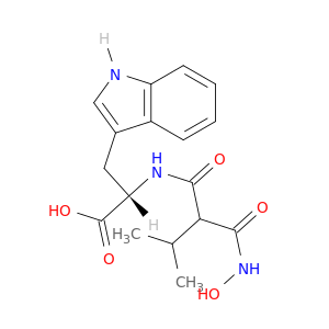 L-Tryptophan, N-[2-[(hydroxyamino)carbonyl]-3-methyl-1-oxobutyl]-