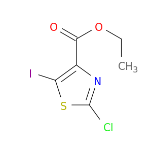 2-氯-5-碘噻唑-4-甲酸乙酯