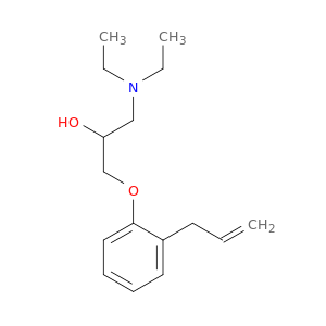 2-Propanol, 1-(diethylamino)-3-[2-(2-propenyl)phenoxy]-