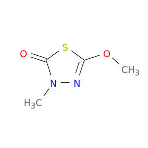 1,3,4-Thiadiazol-2(3H)-one, 5-methoxy-3-methyl-