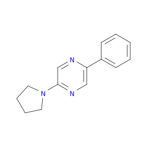 2-PHENYL-5-PYRROLIDIN-1-YL-PYRAZINE