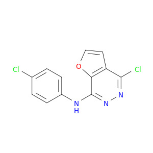 Furo[2,3-d]pyridazin-7-amine, 4-chloro-N-(4-chlorophenyl)-