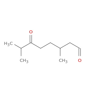 Octanal, 3,7-dimethyl-6-oxo-