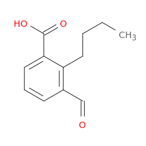 Benzoic acid, 2-butyl-3-formyl-