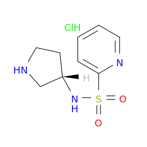 2-吡啶磺酸(S)-吡咯烷-3-基酰胺盐酸盐