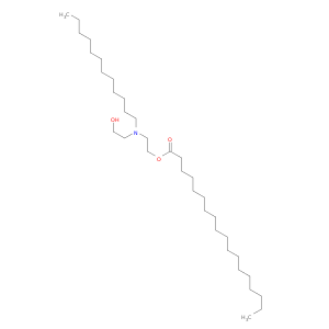 Octadecanoic acid, 2-[dodecyl(2-hydroxyethyl)amino]ethyl ester
