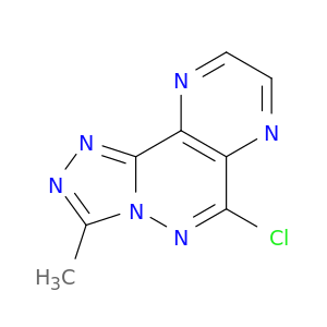 Pyrazino[2,3-d]-1,2,4-triazolo[4,3-b]pyridazine,6-chloro-3-methyl-