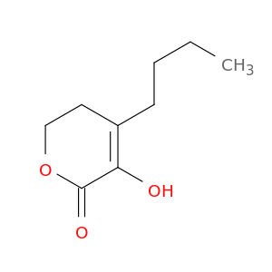 2H-Pyran-2-one, 4-butyl-5,6-dihydro-3-hydroxy-