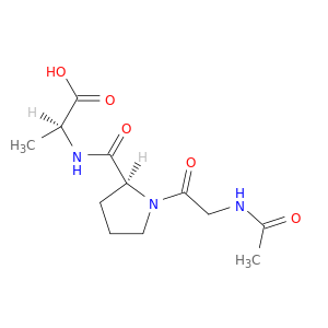 L-Alanine, N-[1-(N-acetylglycyl)-L-prolyl]-
