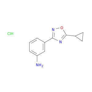 3-(5-环丙基-1,2,4-噁二唑-3-基)苯胺盐酸