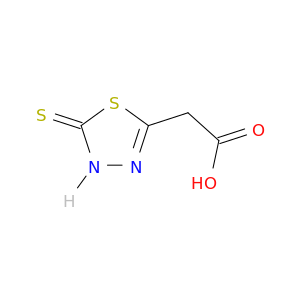 1,3,4-Thiadiazole-2-acetic acid, 4,5-dihydro-5-thioxo-