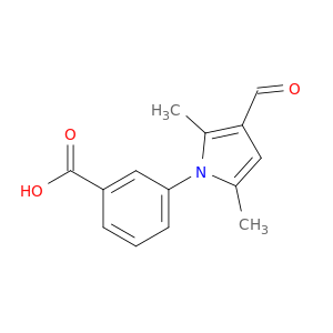 3-(3-Formyl-2,5-dimethyl-1H-pyrrol-1-yl)benzoic acid