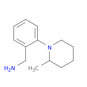 Benzenemethanamine, 2-(2-methyl-1-piperidinyl)-