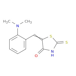 4-Thiazolidinone, 5-[[(dimethylamino)phenyl]methylene]-2-thioxo-