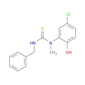 N-(5-氯-2-羟基苯基)-N-甲基-N'-(苯甲基)硫脲
