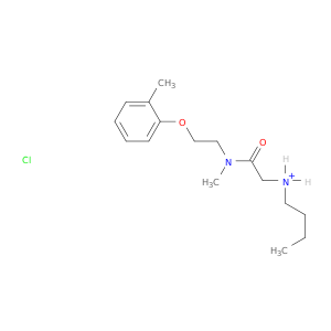 2-(丁基氨基)-N-甲基-N-[2-(2-甲基苯氧基)乙基]乙酰胺单盐酸盐