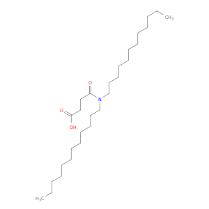 Butanoic acid, 4-(didodecylamino)-4-oxo-