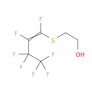 Ethanol, 2-[(heptafluorobutenyl)thio]-
